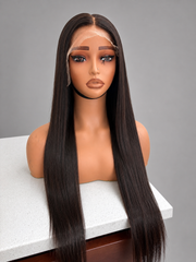 raw straight sassy wig 250 density