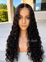 Tina curly wig 250 density wig